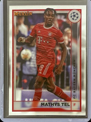 Mathys Tel - 2023 Topps Merlin Chrome UCC #58