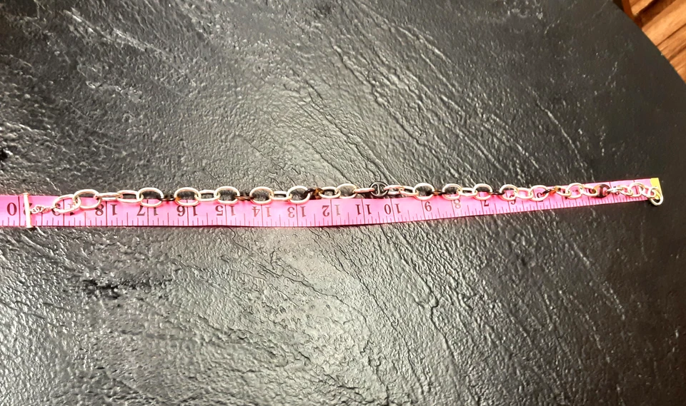 Grueso Ralph Lauren Line (RLL) Cierre de palanca Collar Materiales mixtos Firmado Y2K Foto 3 de 4