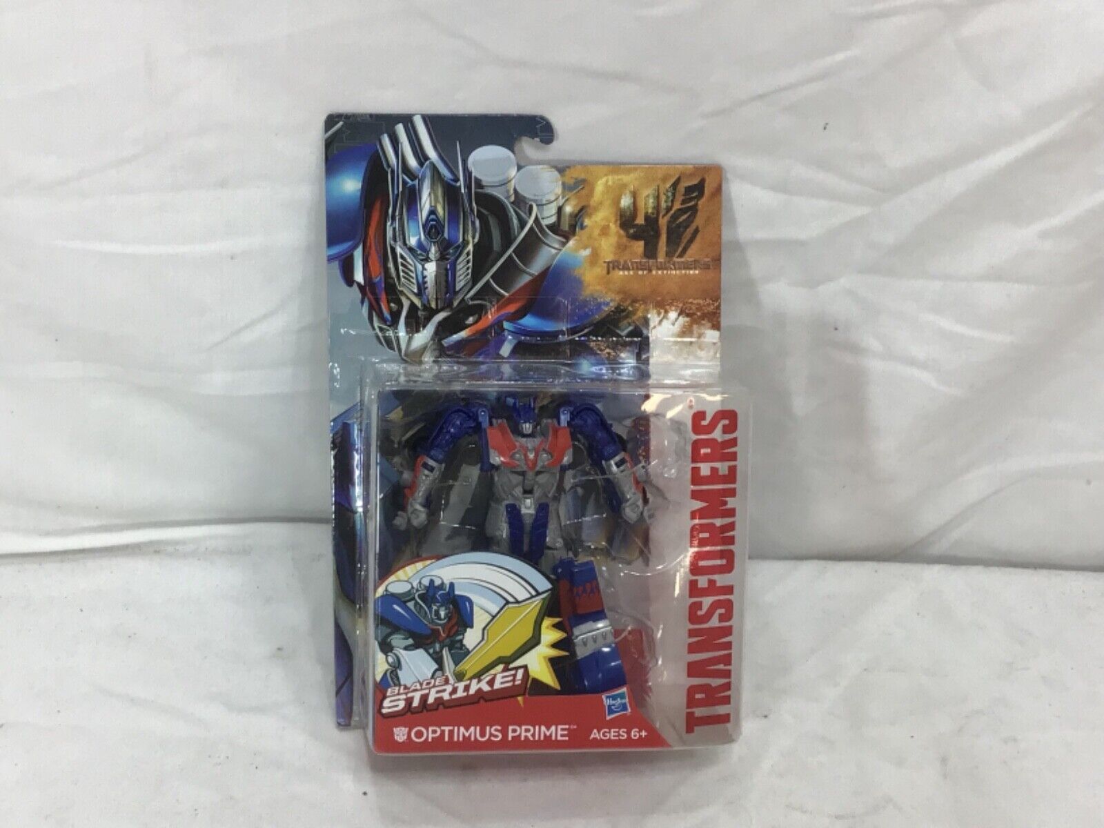 2014 Transformers Age of Extinction AOE Blade Strike Optimus Prime Deluxe Figure