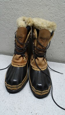 Arctic Comet Insulated Men's Size 7 Winter Top Grain Cowhide Snow Boots