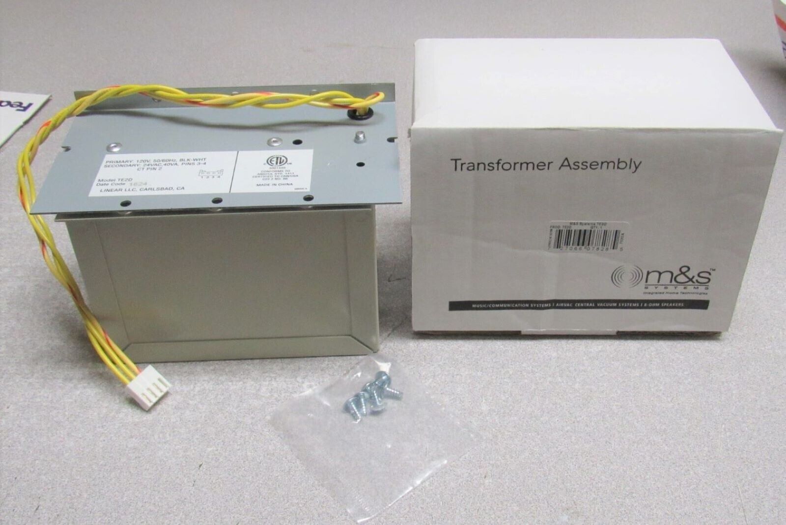 TE2D Power Transformer 24v TE2 for M&S DMC1CD, DMCBT, DMC1MP3