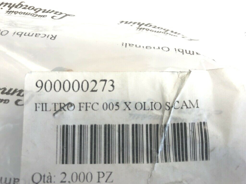 Lamborghini OEM S-Cam Oil Filter 90000273 59038046100