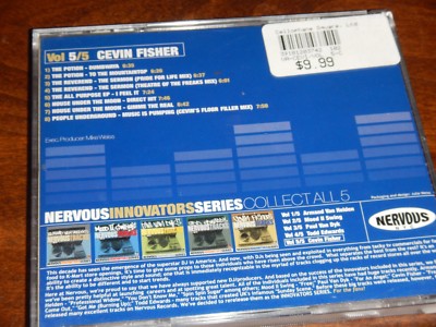 Cevin Fisher Nervous Tracks Volume 5/5 Innovators Series CD | eBay