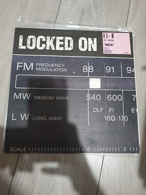 LOCKED ON: EL-B  & MC. JUICEMAN - DIGITAL  UK GARAGE RECORD 12'' VINYL UKG 2000