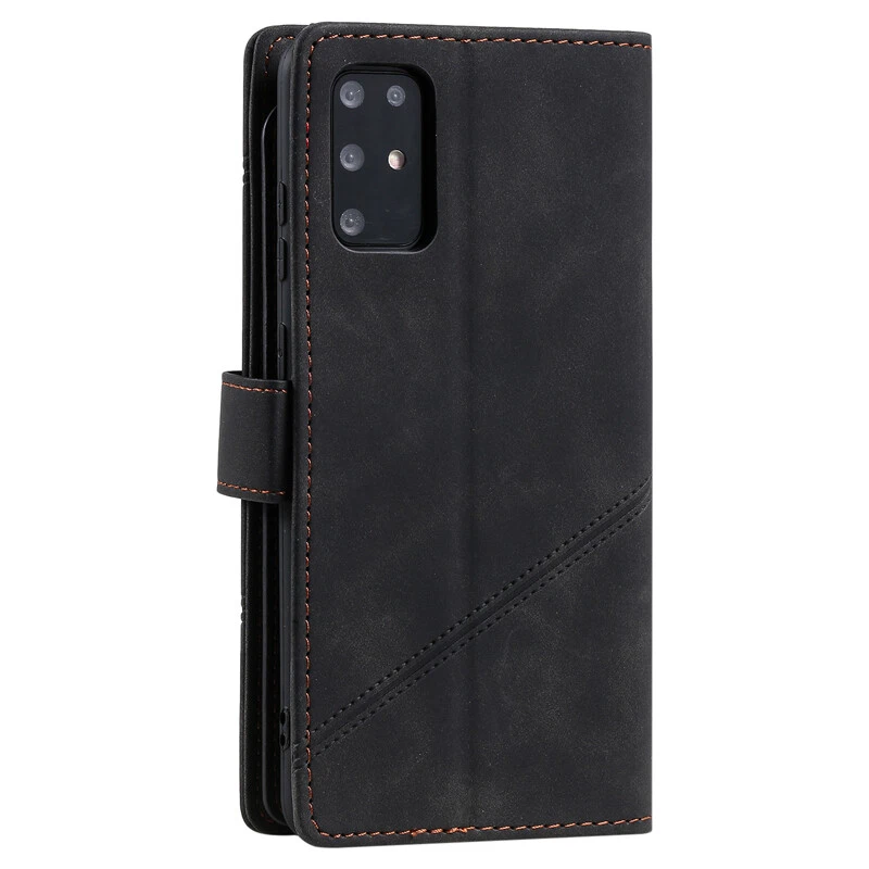Multi Card Wallet Case Leather Flip Cover for Samsung S23 FE/S23/S24+/S25+ Ultra - Image 4 of 4