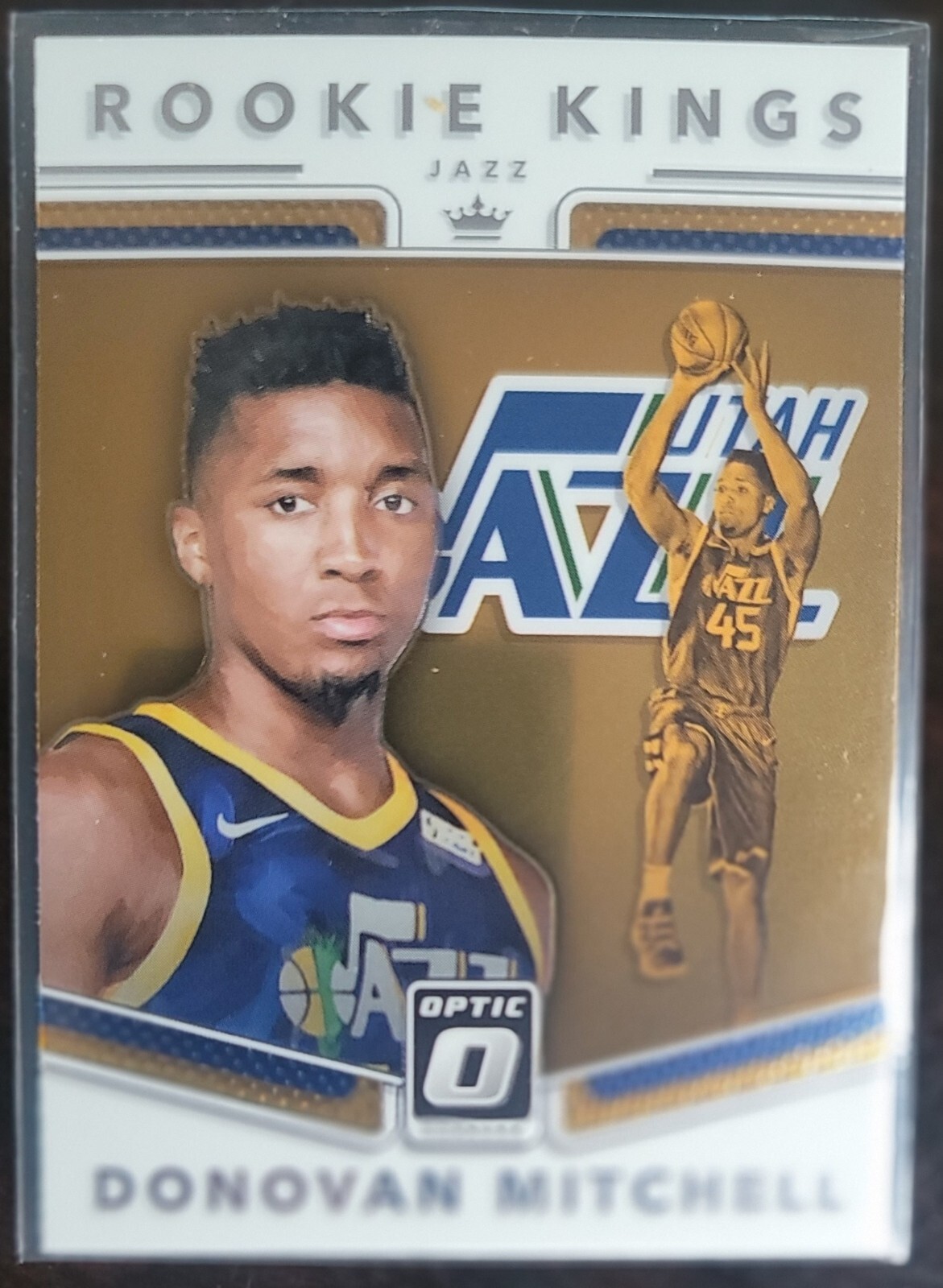 2017-18 Panini Donruss Optic Kings Donovan Mitchell #13 Rookie