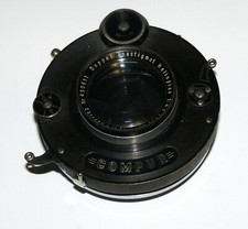 Meyer Doppel-Anastigmat Helioplan 4.5/15 cm Large Format lens COMPUR shutter