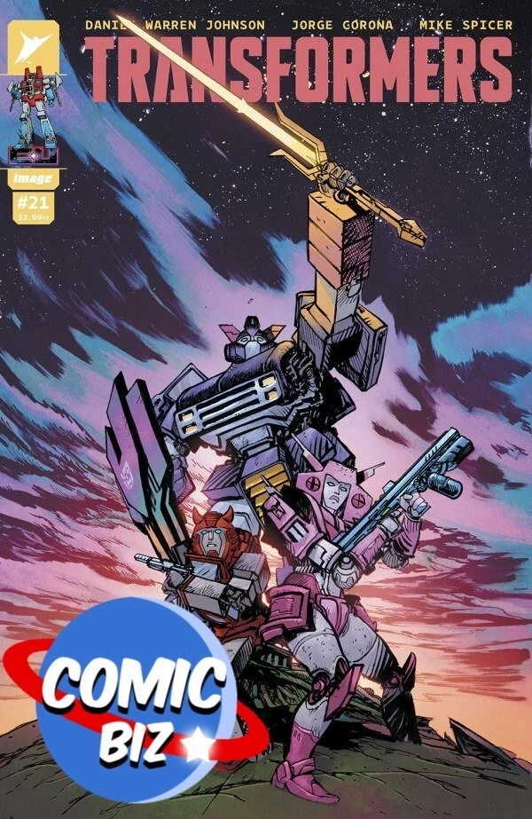 TRANSFORMERS #21 (2025) 1ST PRINTING MAIN COVER IMAGE COMICS