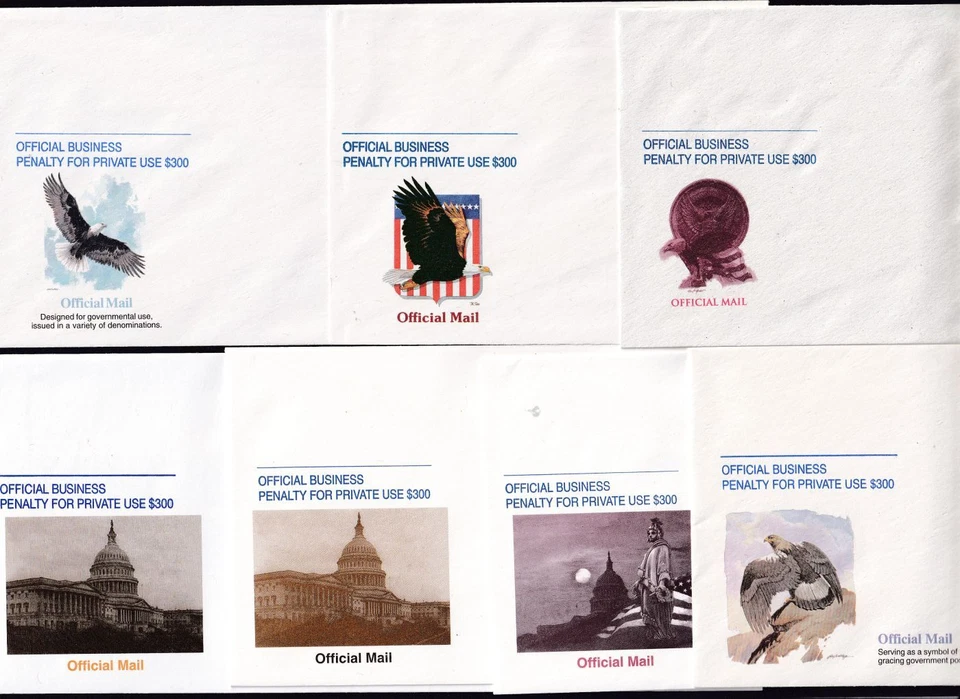 1995-2008 Official Mail 32c - 42c Sc UO88 thru UO94 stationery FDCs Fleetwood - Image 2 of 3