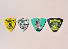RARE: Metallica AWMH set of 4 picks @Youtube Los Angeles Theater 12/13/24