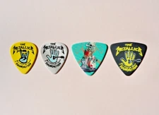 RARE: Metallica AWMH set of 4 picks @Youtube Los Angeles Theater 12/13/24