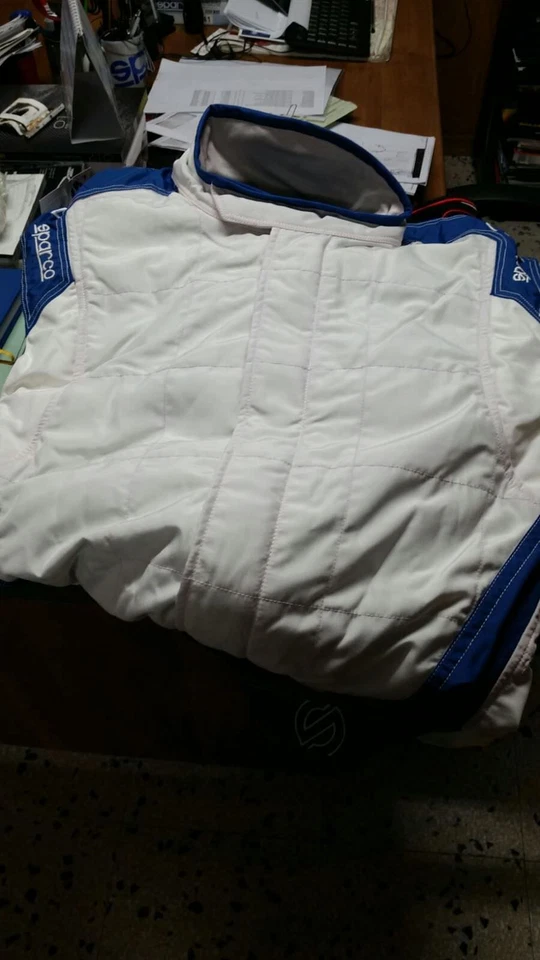 TUTA SPARCO AUTO OMOLOGATA FIA LEGGERA !!! RACING RALLY SUIT EVO 4 FIA TG 48 - Immagine 2 di 4