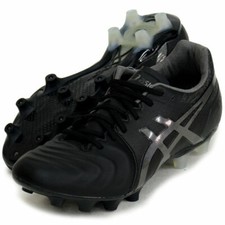 ASICS JAPAN DS LIGHT Football Soccer Shoes Kangaroo 1103A016 Black GUNMETAL