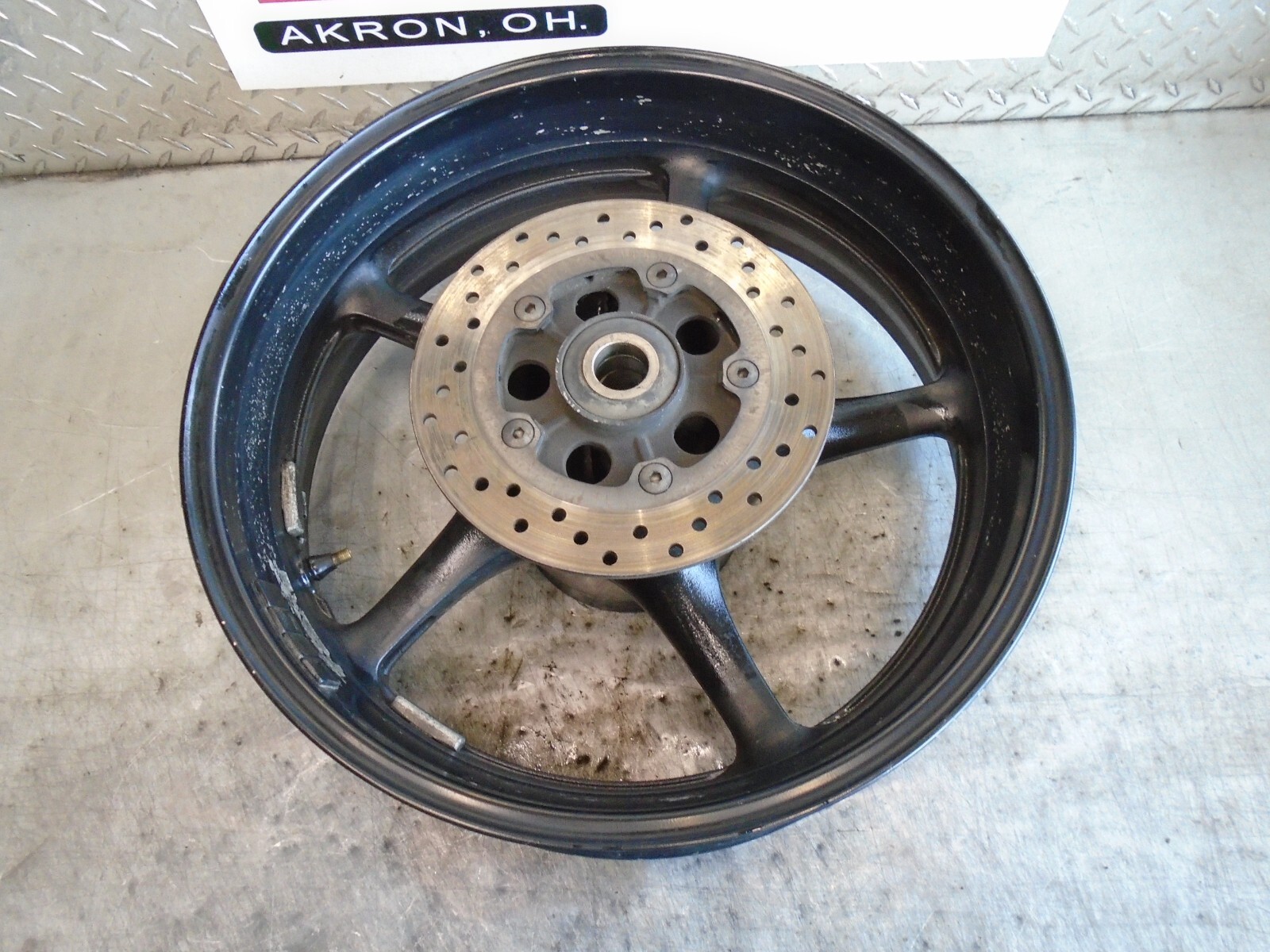 2016 R6 Rim 03 Yamaha R6 Rear Wheel Rim 17x5.5