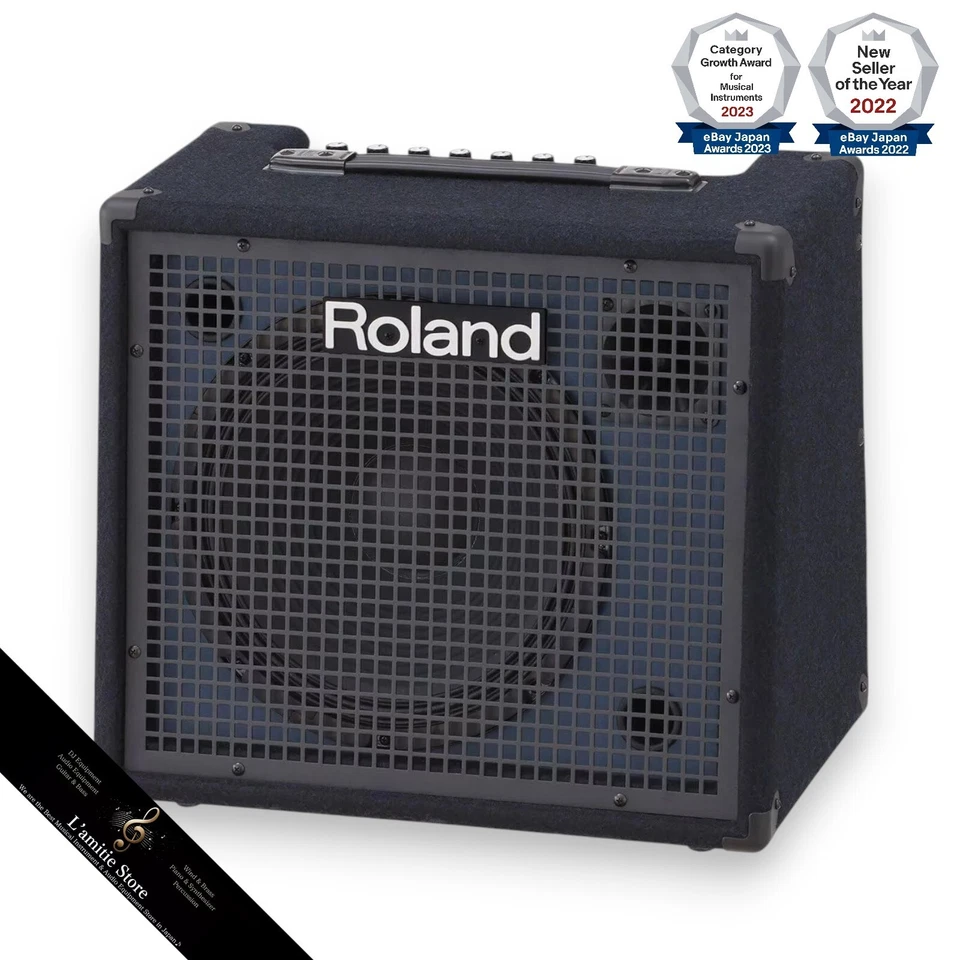 Roland KC-200 Mixing Keyboard Amplifier 100W Japan KC200 Black 15.72kg 48cm Rare - Image 4 of 4