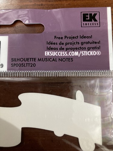 EK Success Sticko Music Theme Stickers Variety Pack - 7 Unopened Packs - Picture 4 of 8