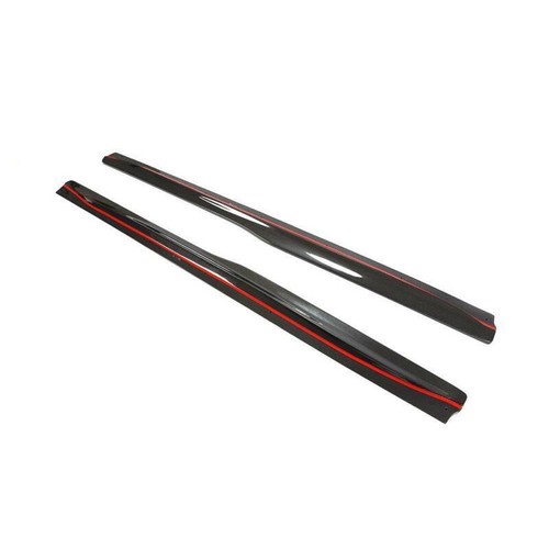 For 2015-2020 BMW F82 F83 M4 REAL Carbon Fiber Side Skirt Extension Splitter Lip - Foto 13 di 17