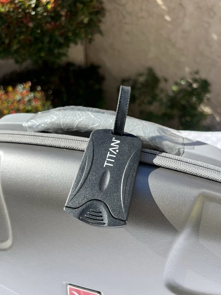 Titan X2 Flash Champanhe Cinza Claro 18" Laptop Estojo Bagagem Maleta Rígida - Imagem 4 de 4