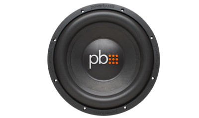 Powerbass S-1204 Single 4-Ohm 300W-RMS 600W-MAX BASV Voice Coil 12'' Subwoofer