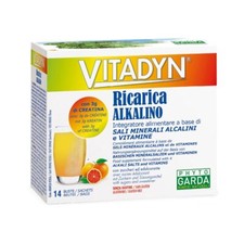 Phytogarda Vitadyn - Ricarica Alkalino Integratore Alimentare, 14 bustine