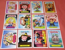 SET of 12 GARBAGE PAIL KIDS GPK REALITY TV SERIES STICKER 2016 complete B SERIES