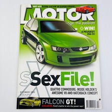 MOTOR Magazine December 2002 Holden HRT 427