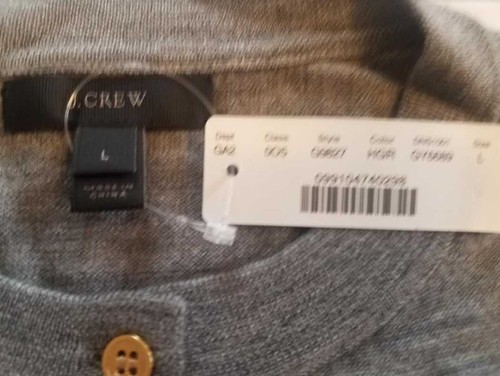 J CREW JACKIE CARDIGAN SWEATER 