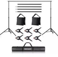 Neewer 2 Pack Photo Studio Backdrop Support System Open Box