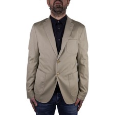 Paoloni Giacca in Cotone tg 50 Uomo Col Beige | Occasione -61% |