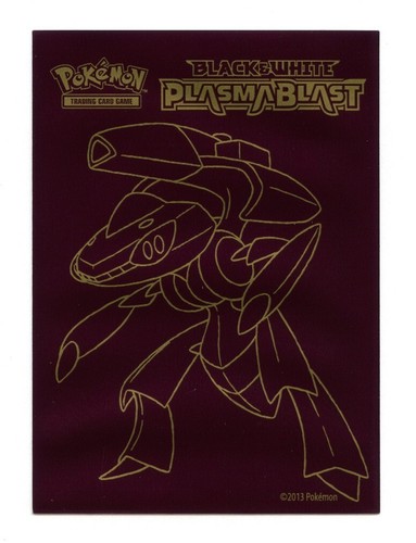 2013 Black & White Plasma Blast ETB Individual Card Sleeve Pokemon Original - Picture 1 of 3