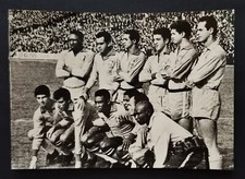Pelé Brasil - Pele Brazil Team Squad World Cup 1966 England Bulgarian Photo/Card