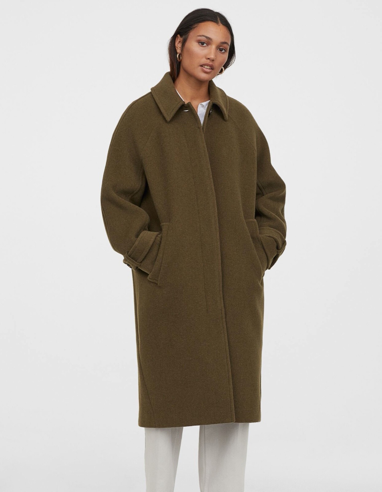 H\u0026M Premium Quality Wool-Blend Coat in 