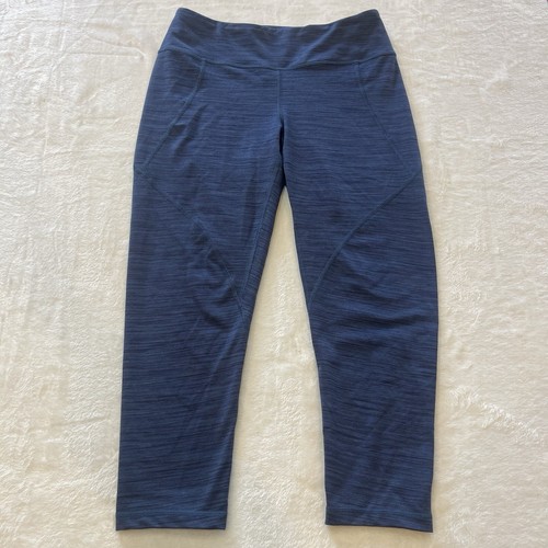 Patagonia Worn Wear W's Centered Crop Leggings Women's M Blue