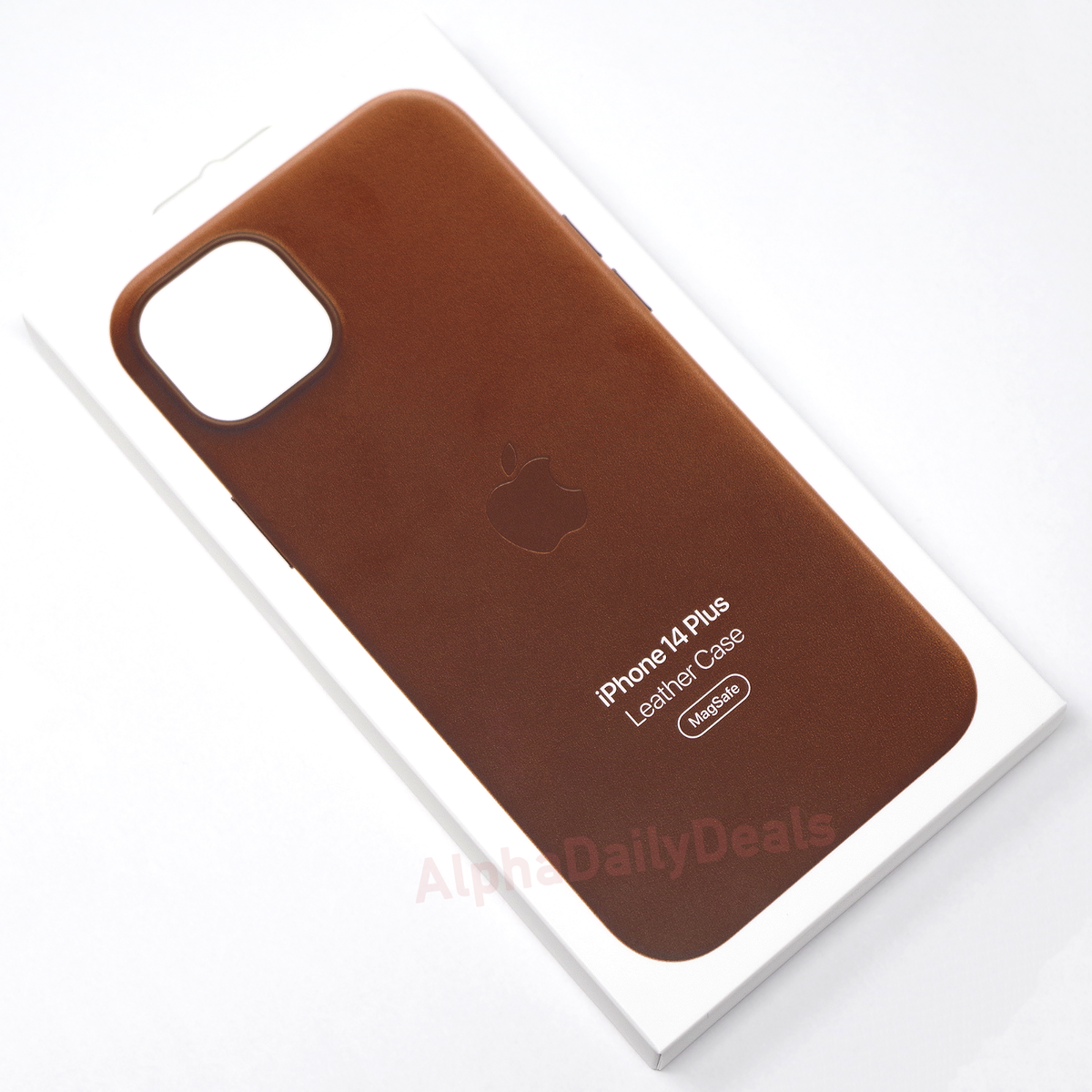 Original Apple Leather Case with MagSafe for iPhone 14 Plus