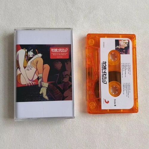 Cowboy Bebop Soundtrack Cassette Tape Red Limited Edition Box Japanese Songs - Picture 1 of 1