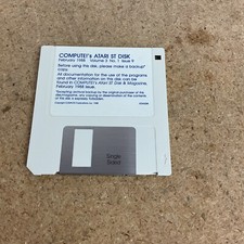 Compute s Atari ST Disk Volume 3 No. 1 Issue 9
