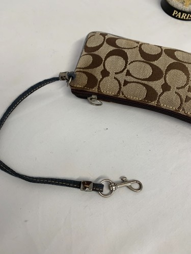 Porte monnaie petite pochette Coach Toile Monogrammée - Imagen 7 de 12