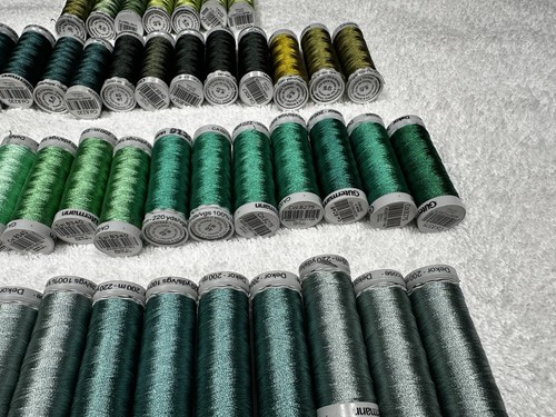 Lotto 70 bobine di filo da ricamo Gutermann e Sulky - Foto 7 di 10