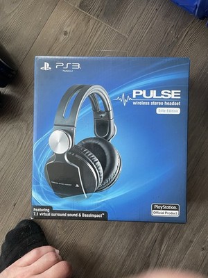 Sony PS3 Pulse Elite Edition Wireless Stereo Gaming Headset CECHYA-0086