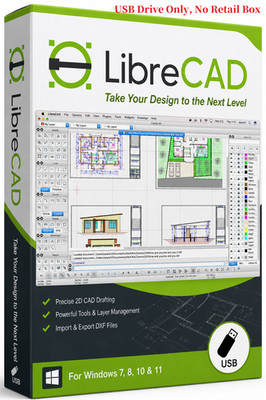 New LibreCAD 2D 2026 ~ Computer Aided Design CAD Software Package for Windows