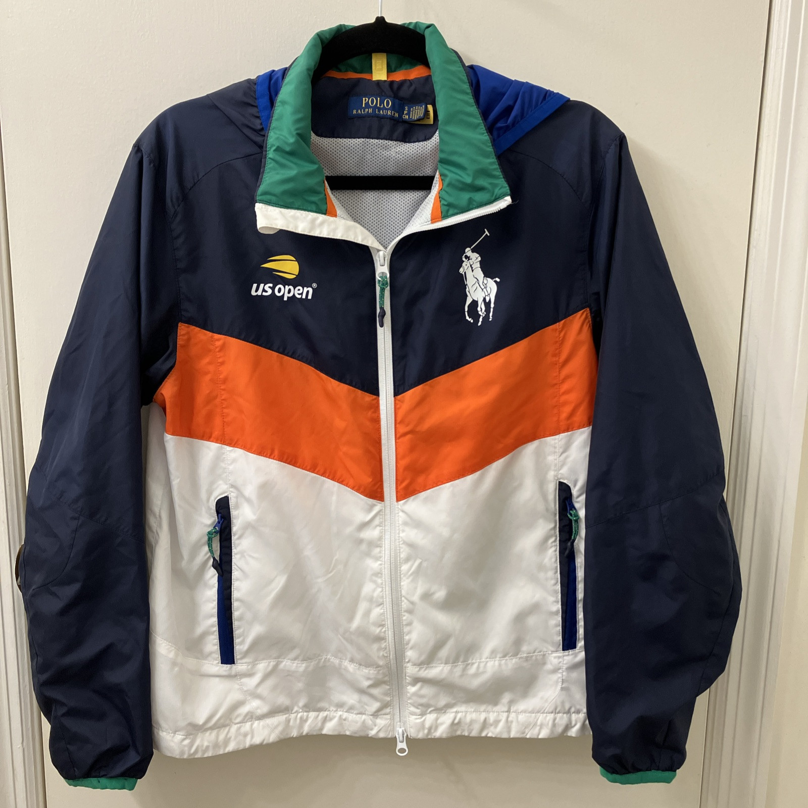 Polo Ralph Lauren Donna Sm US Open Tennis Arbitro Giacca Big Pony Championship