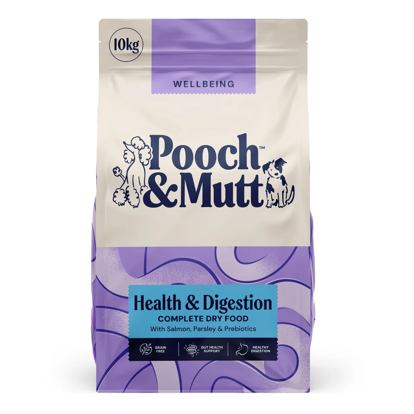 Pooch & Mutt - Health & Digestion, Complete Salmon and Sweet Potato, 10kg