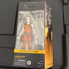 Hasbro Star Wars The Black Series Aurra Sing 6    Action Figure  F1870