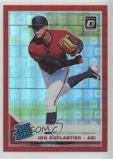 2019 Donruss Optic Rated Rookies Red Pandora Prizm 79/99 Jon Duplantier #85 e5r