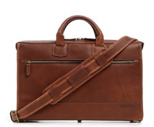 New KORCHMAR Sawyer Slim Full Grain Leather Laptop Briefcase Business Bag
