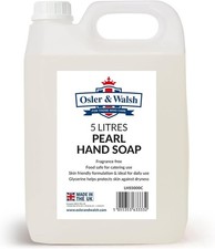 Osler & Walsh 5 Litre Pearl Hand Soap, Lightly 5 l (Pack of 1), Cream  2.45 per litre