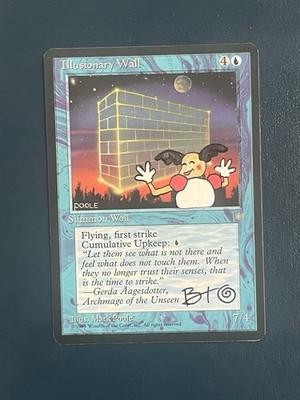 Mr. Mime Illusionary Wall  Ice Age MTG/Pokemon TCG Custom Art Brandon Olterman