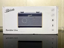 ROBERTS Rambler Uno Portable DAB+/FM Retro Bluetooth Radio - Navy Blue