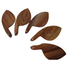 Violin parts 5pcs high quality natural rosewood violin chinrest 4/4 Parts