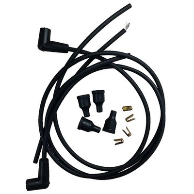 Copper Core Spark Plug Wire Set Fits John Deere A Tractor 32'' & 49'' Length